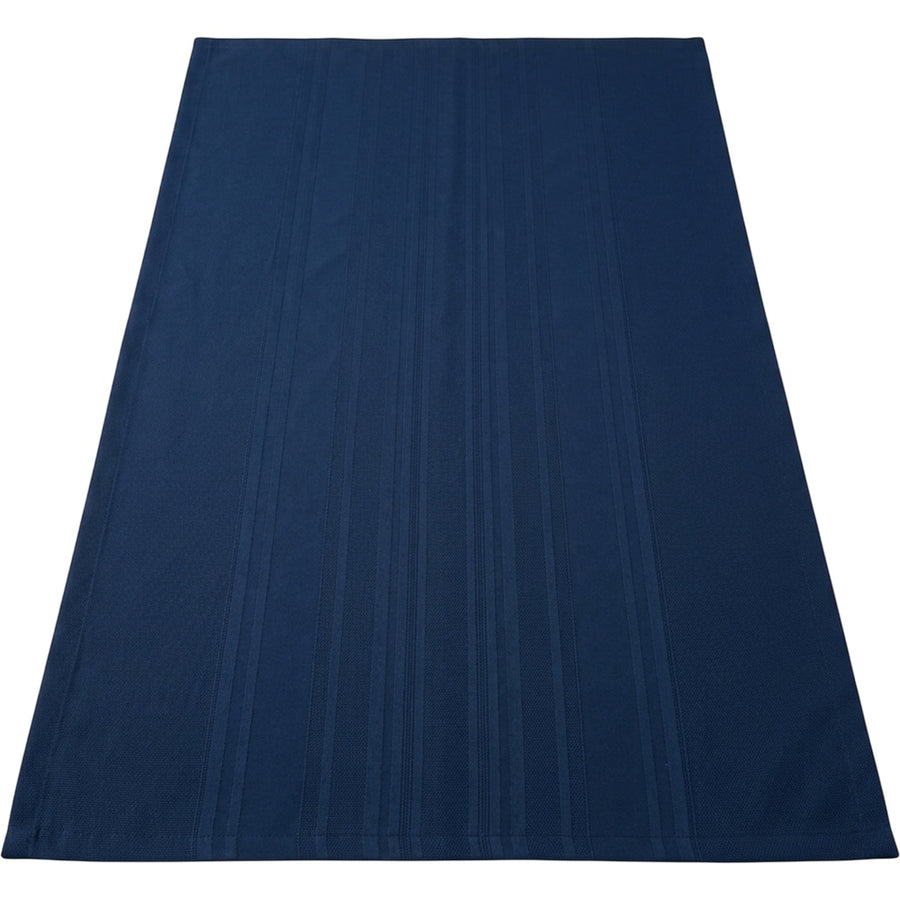 Vdgvd Rectangular Polyester Dobby Tablecloth Midnight 60 by 104 Inch