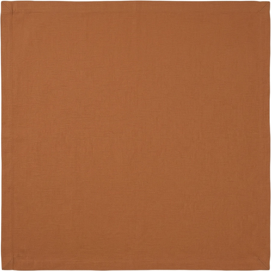 Vdgvd Square Cotton Slub Tablecloth Clay 55 Inch